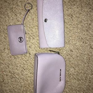 Michael kors wallet change purse &mini make up bag